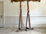 Two Large Vintage Painter's Easels