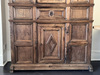 A 17th C Rustic Spanish Oak Cupboard