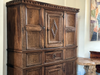 A 17th C Rustic Spanish Oak Cupboard