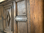 A 17th C Rustic Spanish Oak Cupboard