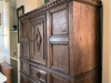 A 17th C Rustic Spanish Oak Cupboard