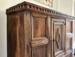 A 17th C Rustic Spanish Oak Cupboard