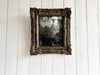 An 18th C French Gilt Wood Mirror with Foxed Plate & Mirrored Frame Inserts