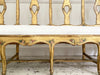 An 18th C Venetian Giltwood & Decorated Sofa