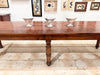 A Late 18th C Italian Six Leg Pine Dining Table