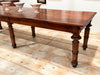 A Late 18th C Italian Six Leg Pine Dining Table