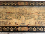 An 18th Italian Painted Console Table with Scagliola Top