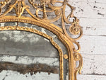 An Exceptional 18th C Piedmont Gilt Wood Italian Mirror
