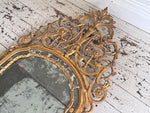 An Exceptional 18th C Piedmont Gilt Wood Italian Mirror