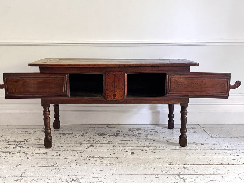 An Early 18th C Fruitwood Food Dresser