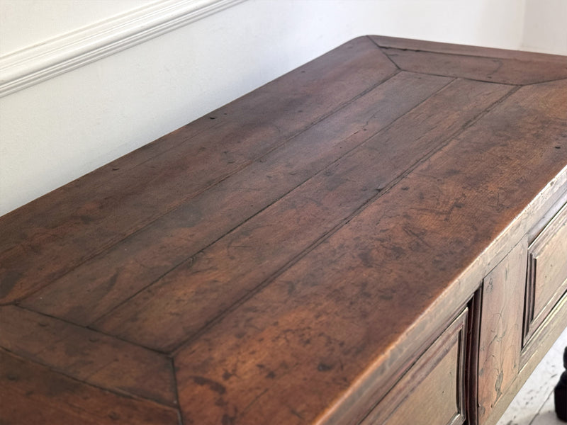 An Early 18th C Fruitwood Food Dresser