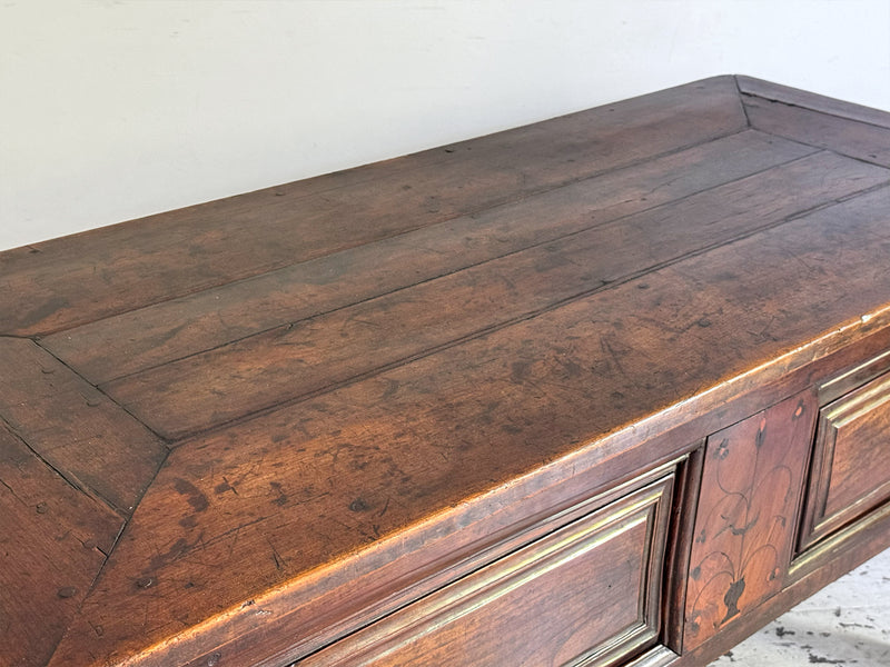 An Early 18th C Fruitwood Food Dresser