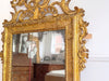 An 18th C Italian Piedmont Carved Giltwood Mirror