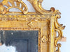 An 18th C Italian Piedmont Carved Giltwood Mirror