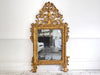 An 18th C Italian Piedmont Carved Giltwood Mirror