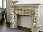 A Late 16th C/Early 17th C Carved Italian Fire Surround