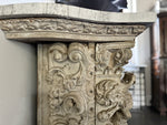 A Late 16th C/Early 17th C Carved Italian Fire Surround