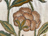 An 18th C Italian Framed Crewelwork Embroidered Panel with Crown & Monogram