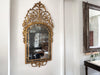 An Exceptional 18th C Piedmont Gilt Wood Italian Mirror