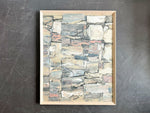 A 1950's Mixed Media Abstract Painting by Jean-Pierre Villeneuve