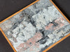 A Small 1950's Oil on Canvas Abstract Painting on Canvas by Jean-Pierre Villeneuve I