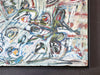 A 1960's Oil on Board Abstract Painting by Patrick Boudon