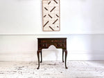 A 1920's Pierre Lottier Green Lacquered Low Boy Table