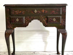 A 1920's Pierre Lottier Green Lacquered Low Boy Table