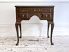 A 1920's Pierre Lottier Green Lacquered Low Boy Table