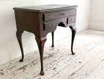 A 1920's Pierre Lottier Green Lacquered Low Boy Table