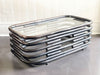 A 1970's Italian Bentwood Sculptural Coffee Table with Glass Top