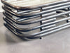 A 1970's Italian Bentwood Sculptural Coffee Table with Glass Top
