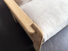 A 1970's French Three-Seater Sofa with French Linen Upholstery