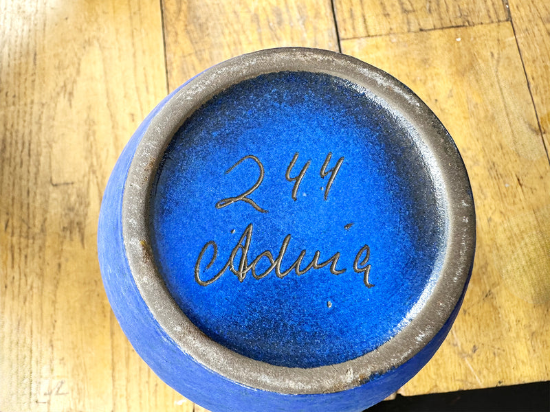 1970's Cobalt German Studio Pottery