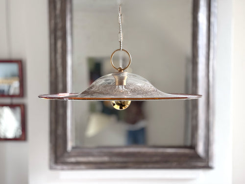 A Large 1970's Murano Glass Pendant Light