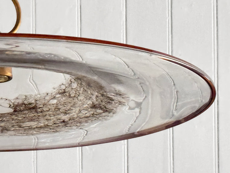 A Large 1970's Murano Glass Pendant Light