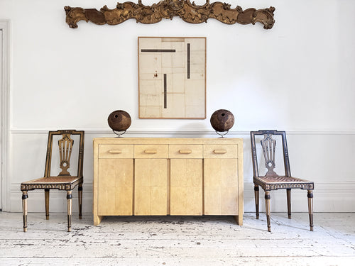A 1970's Italian Shagreen Sideboard