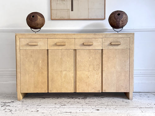 A 1970's Italian Shagreen Sideboard