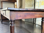 A Late 19th C Walnut Dining Table of Beautiful Colour with Secret Drawer