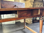 A Late 19th C Walnut Dining Table of Beautiful Colour with Secret Drawer