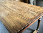 A Late 19th C Walnut Dining Table of Beautiful Colour with Secret Drawer