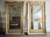 A Pair of Early 19th C Split Plate Gilt Wood Mirrors