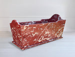 A Rare 19th C French 'Belgian Rouge' Marble Bath