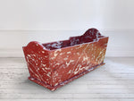 A Rare 19th C French 'Belgian Rouge' Marble Bath