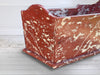 A Rare 19th C French 'Belgian Rouge' Marble Bath