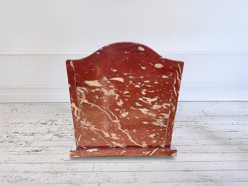 A Rare 19th C French 'Belgian Rouge' Marble Bath