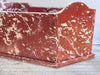 A Rare 19th C French 'Belgian Rouge' Marble Bath