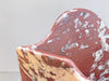 A Rare 19th C French 'Belgian Rouge' Marble Bath