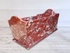A Rare 19th C French 'Belgian Rouge' Marble Bath