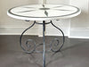 A 19th C Round Marble Top Centre Table with Malachite, Welsh Slate & Porphyry Inlay